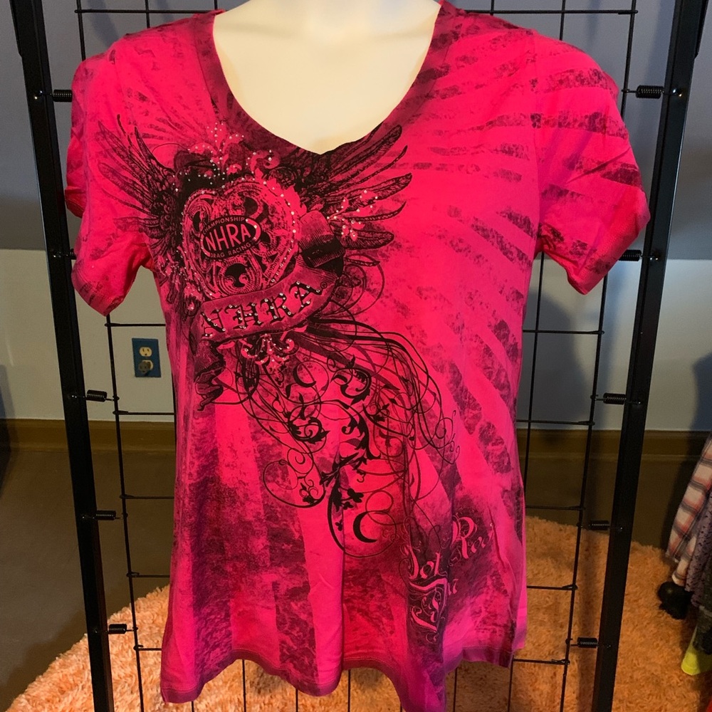 NWT. NHRA V-neck